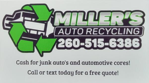 Miller's Auto Recycling Llc