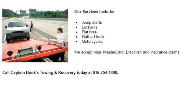 Captain Hooks Towing and Recovery