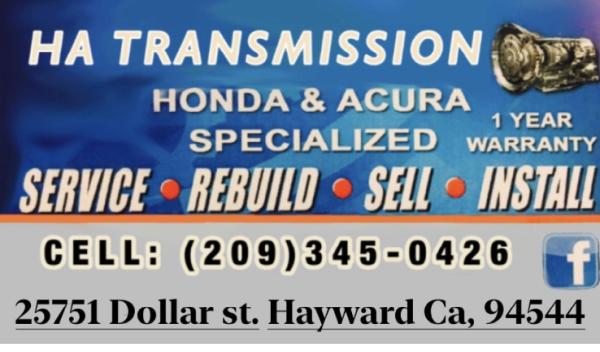 HAL Transmission Honda & Acura Specialized