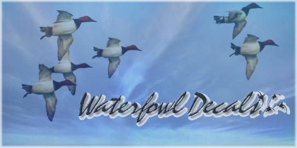 Waterfowl Decals