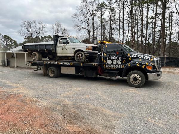 Shook Junking. Junk Car Removal.