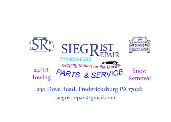 Siegrist Repair
