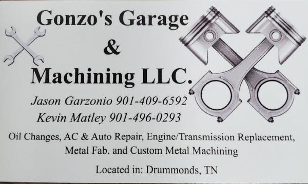 Gonzo's Garage and Machining