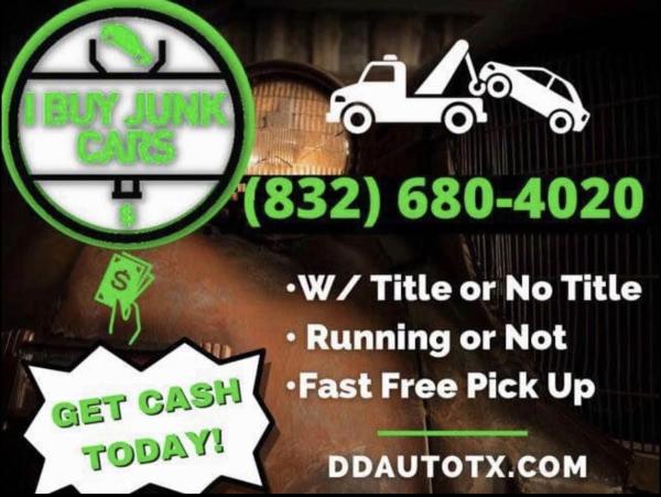 D&d's Auto TX: Cash For Junk Cars