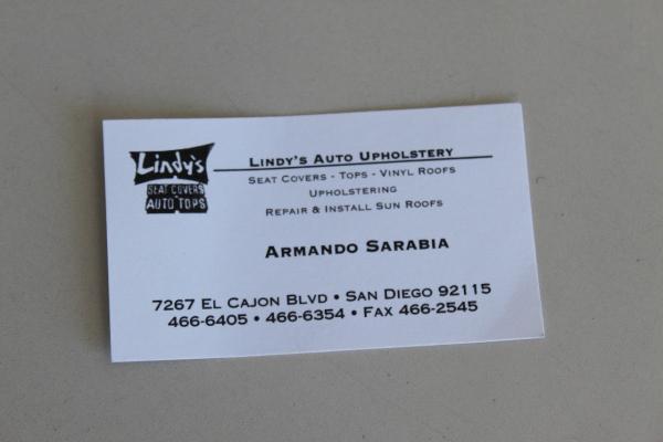 Lindy's Auto Upholstery