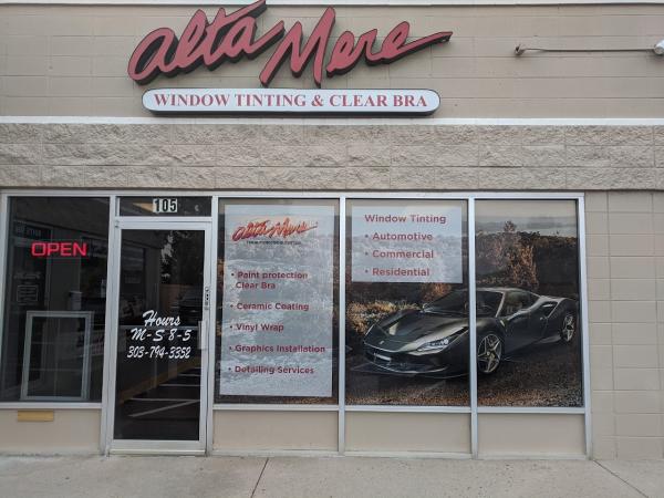 Alta Mere Window Tint and Clear Bra