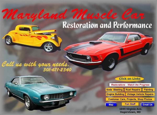 Maryland Muscle Car Restoration and Performance