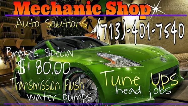 Auto Solutions Mechanic Shop