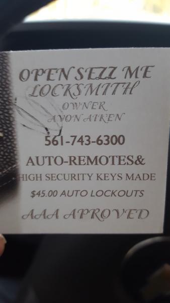 Open Sezz Me Locksmith
