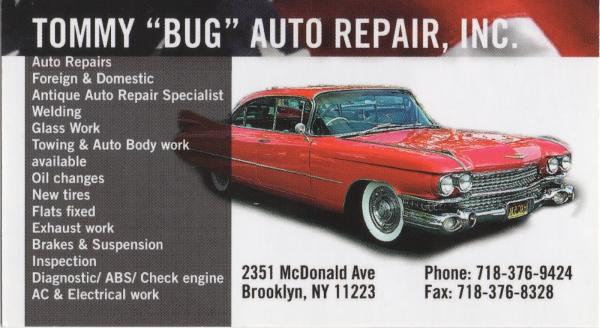 Tommy Bug Auto Repair Inc