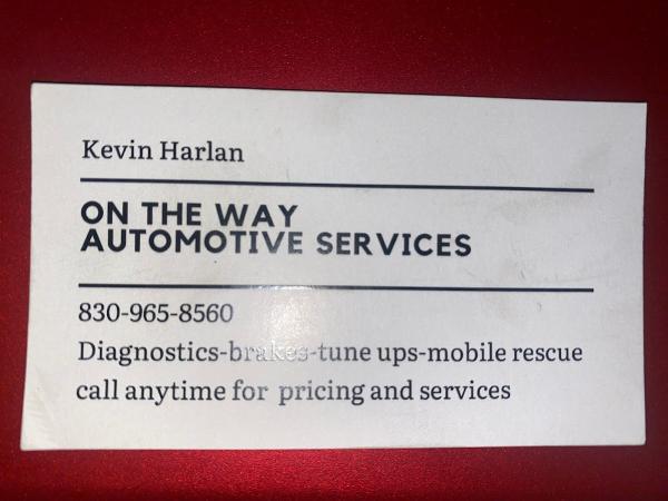 On the Way Mobile Automotive Service