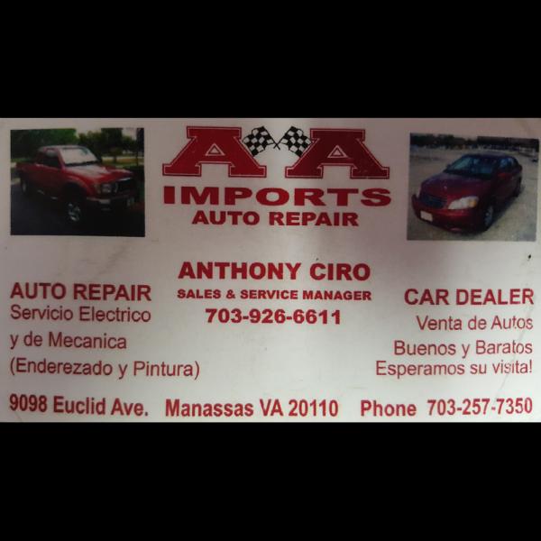 AA Imports Auto Repair