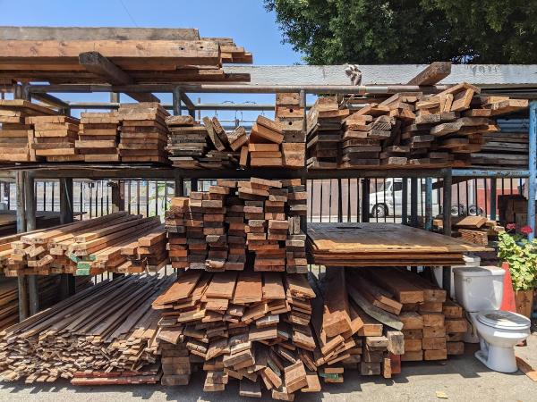 Salvage Demolition Lumber
