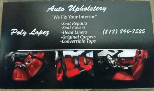 P L Auto Upholstery