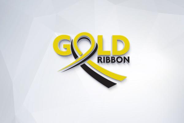 Gold Ribbon Detailing