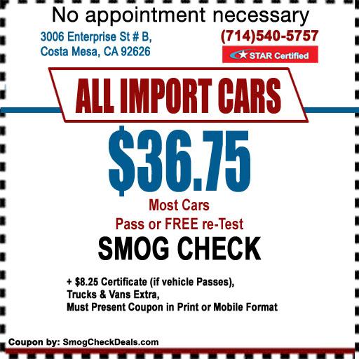 All Import Cars Smog Check