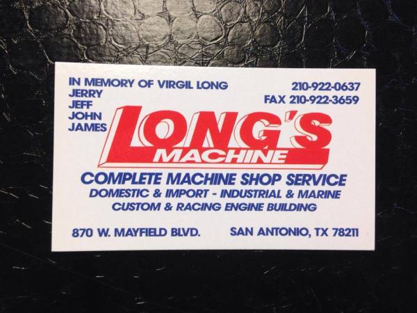 Long's Machine