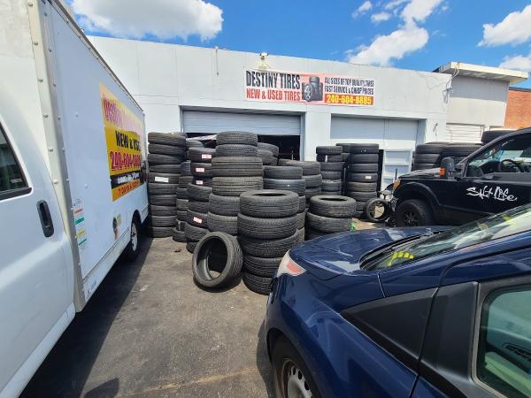 Destiny Tires. Uesd AND NEW Tires.
