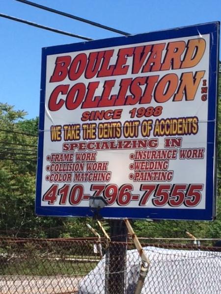 Boulevard Collision