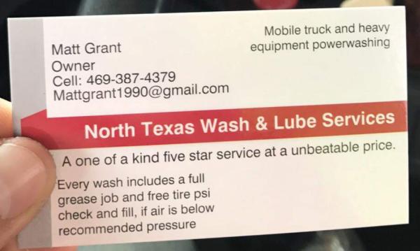 North Texas Wash and Lube Service
