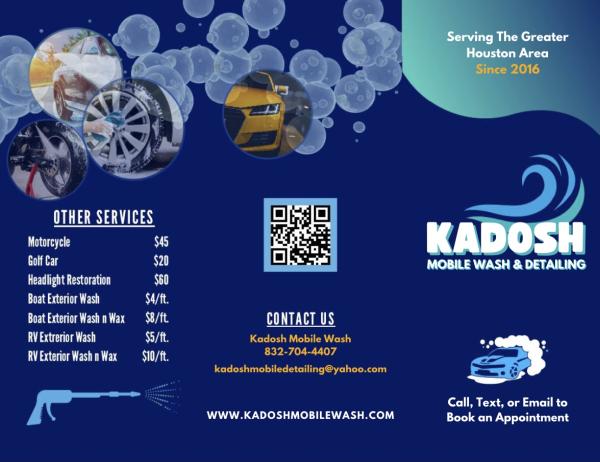 Kadosh Mobile Wash and Detailing