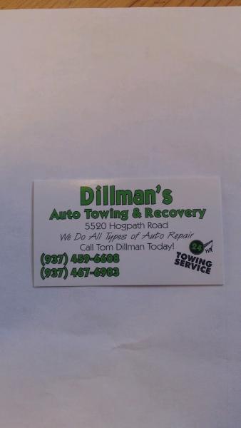 Dillman's Auto Towing & Recovery