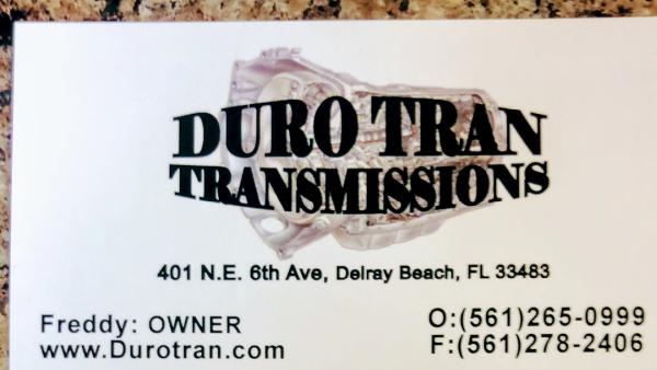 Duro Tran Transmission / Seda Transmissions Inc.