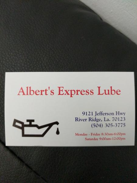Alberts Express Lube