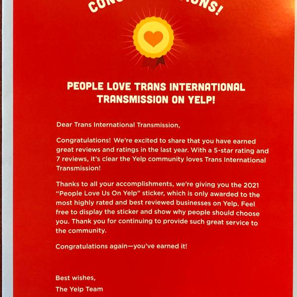 Trans International Transmissions Plus