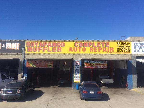 Soyapango Muffler Repair North Hollywood