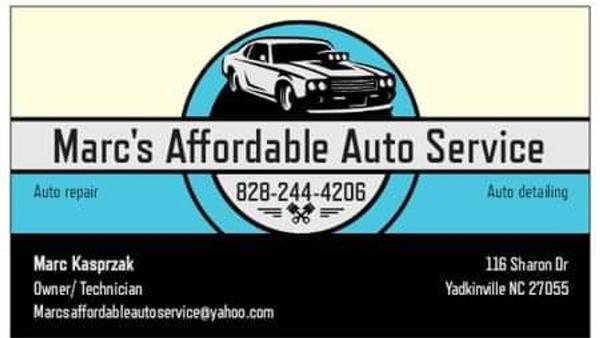 Marc's Affordable Auto Service