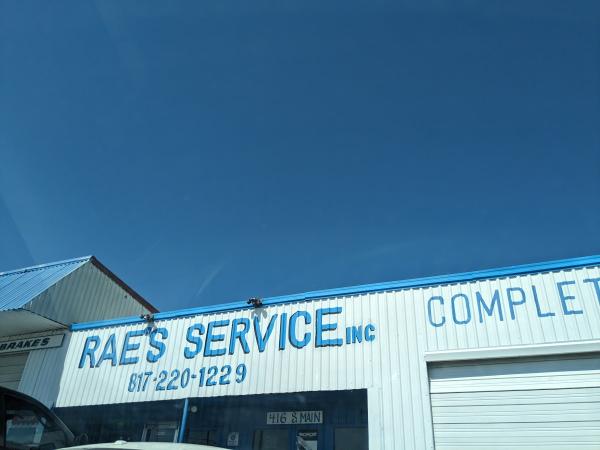 Rae's Service Inc