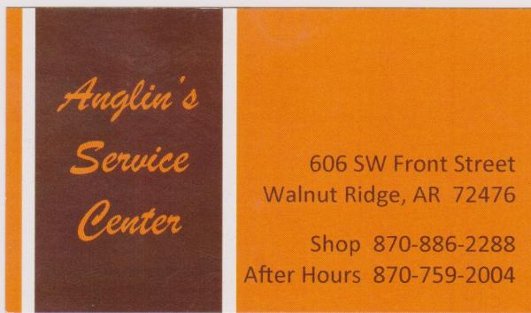Anglin's Service Center LLC DBA Cook's Service Center
