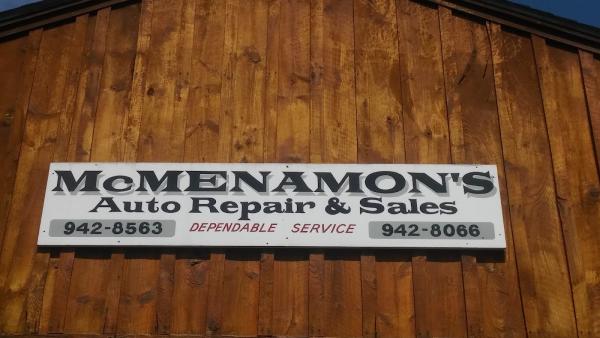 McMenamon's Auto Repair & Sales LLC
