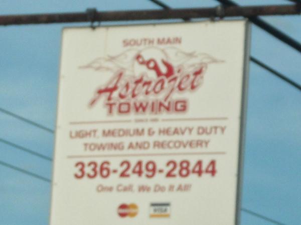 Astrojet Towing
