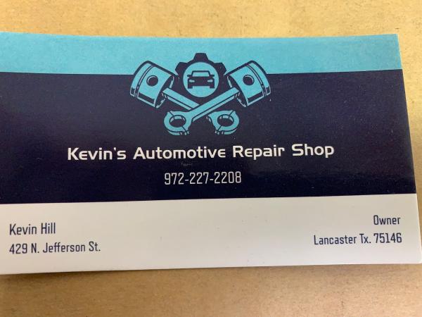 Kevins Automotive Repair Shop