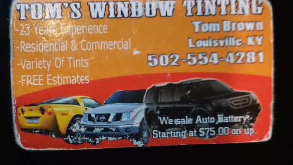 Tom's Window Tinting