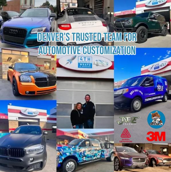 4th Dimension Wraps and Graphics