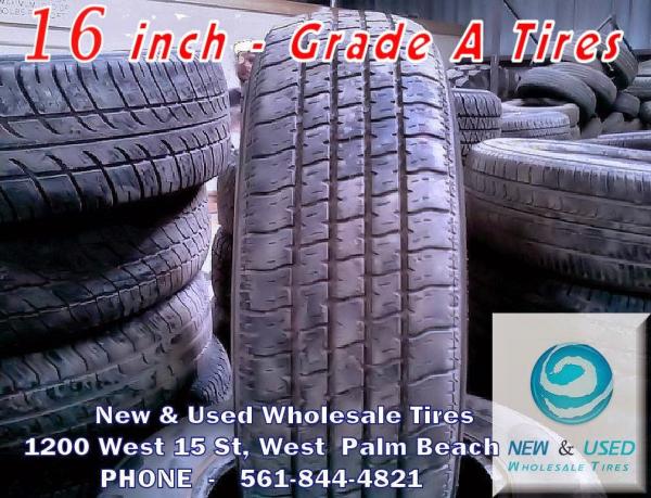 New & Used Wholesale Tires
