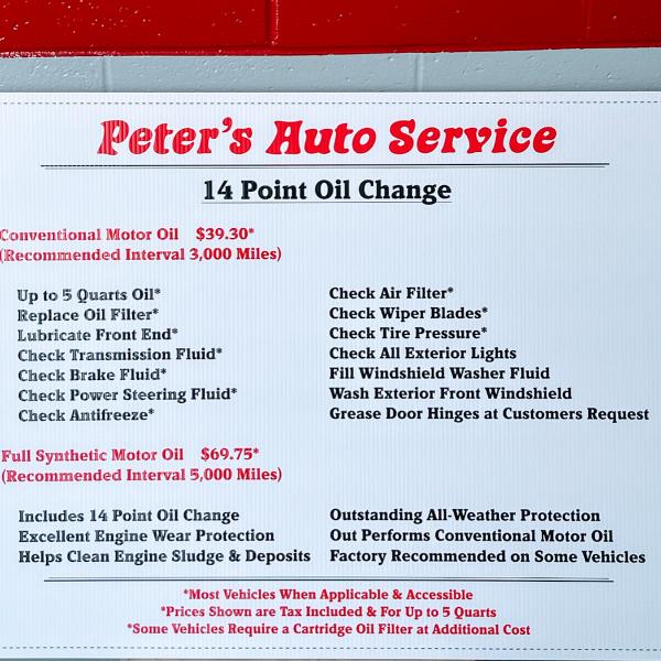 Peters Auto Service