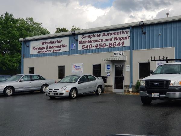 Winchester Foreign & Domestic Automotive Repair