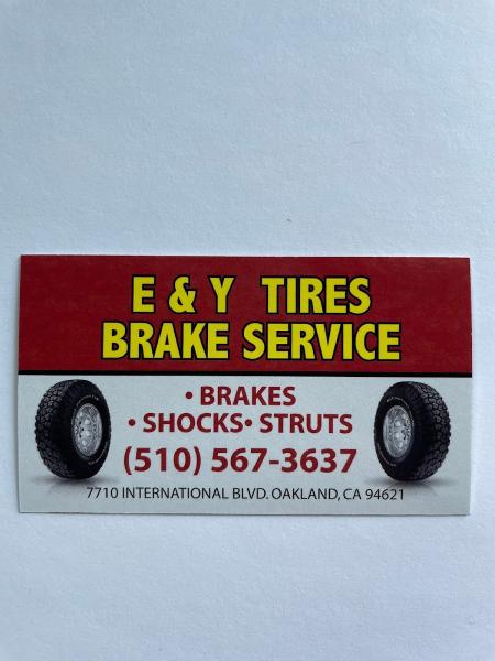 E & Y Tires and Brake Services