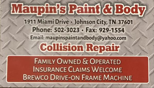 Maupin's Paint & Body Shop