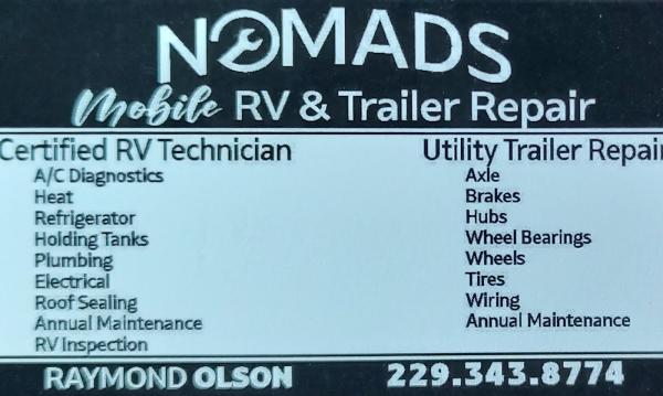 Nomads Mobile RV and Trailer Repair