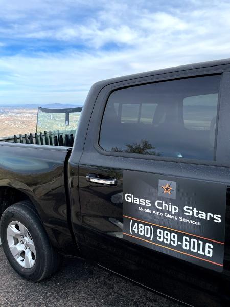 Glass Chip Stars