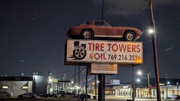 Tire Towers