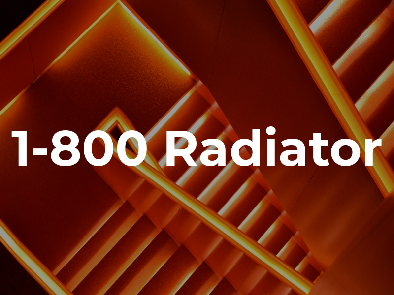 1-800 Radiator