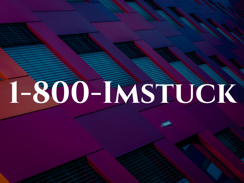 1-800-Imstuck