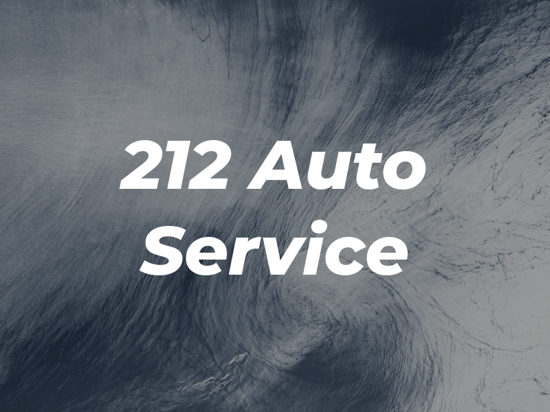 212 Auto Service