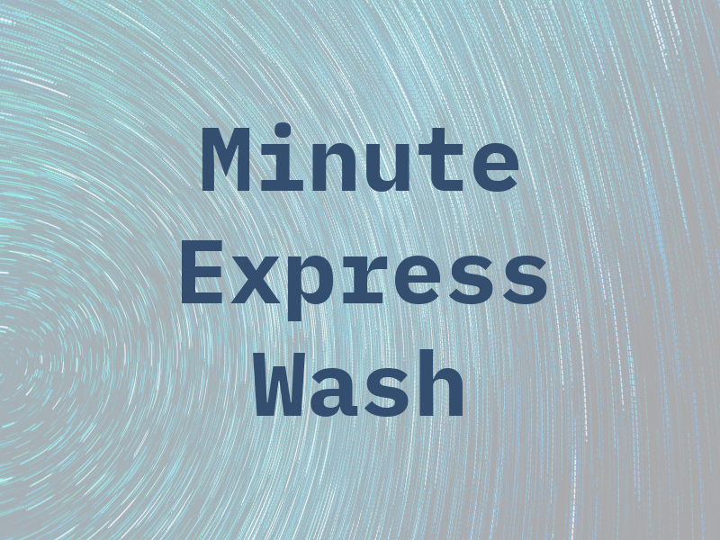 3 Minute Express Wash